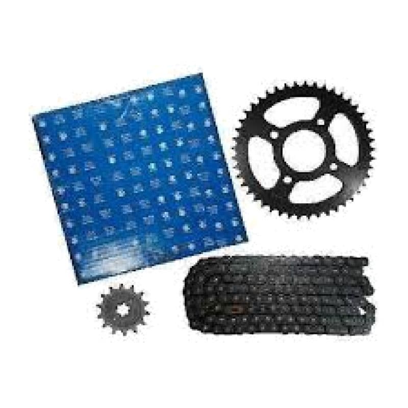 Kit Cadena Y Piñones Ct100 Es Bajaj Boxer Ct100 Original