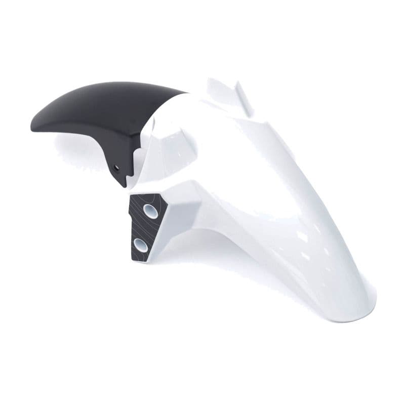Guardabarro Delantero Blanco Corven Triax 250 Adv Original