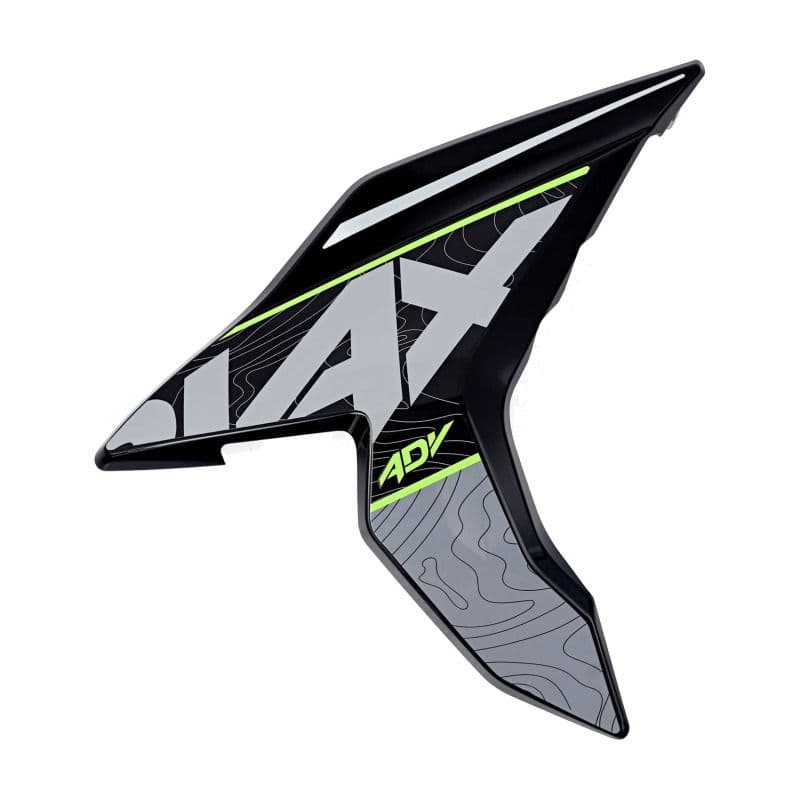 Cacha Lateral Derecha Negro Corven Triax 250 Adv Original