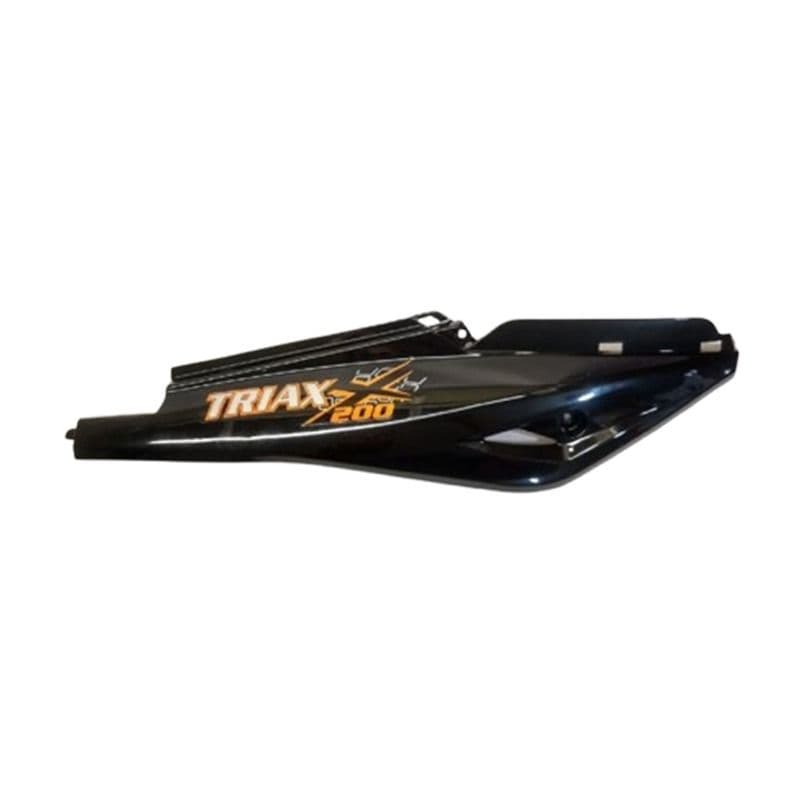 Carenado Lat. Trasero Izq. Negro Corven Triax 200 R2 Orig.
