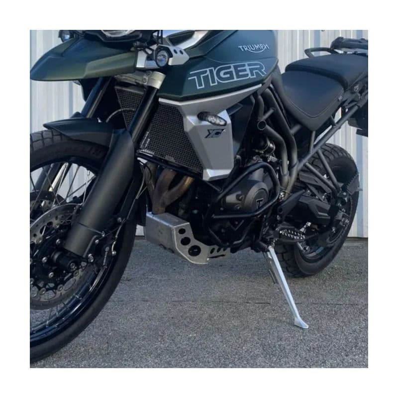 Cubre Carter Protector Motor Aluminio Tiger 800 Triumph