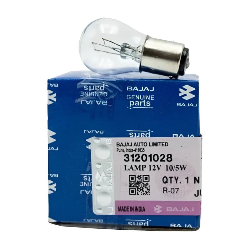 Lampara Foco 12v 10/5w Doble Filamento Bajaj Original