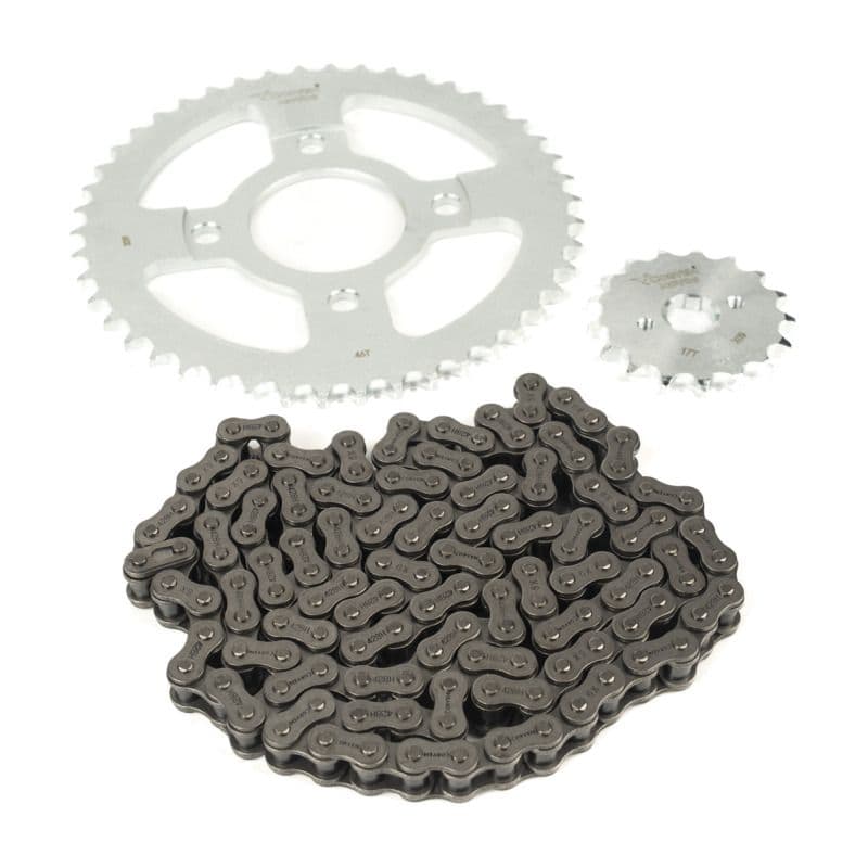 Kit Transmision Corven Triax 150 Corona Cadena Piñon 17/46
