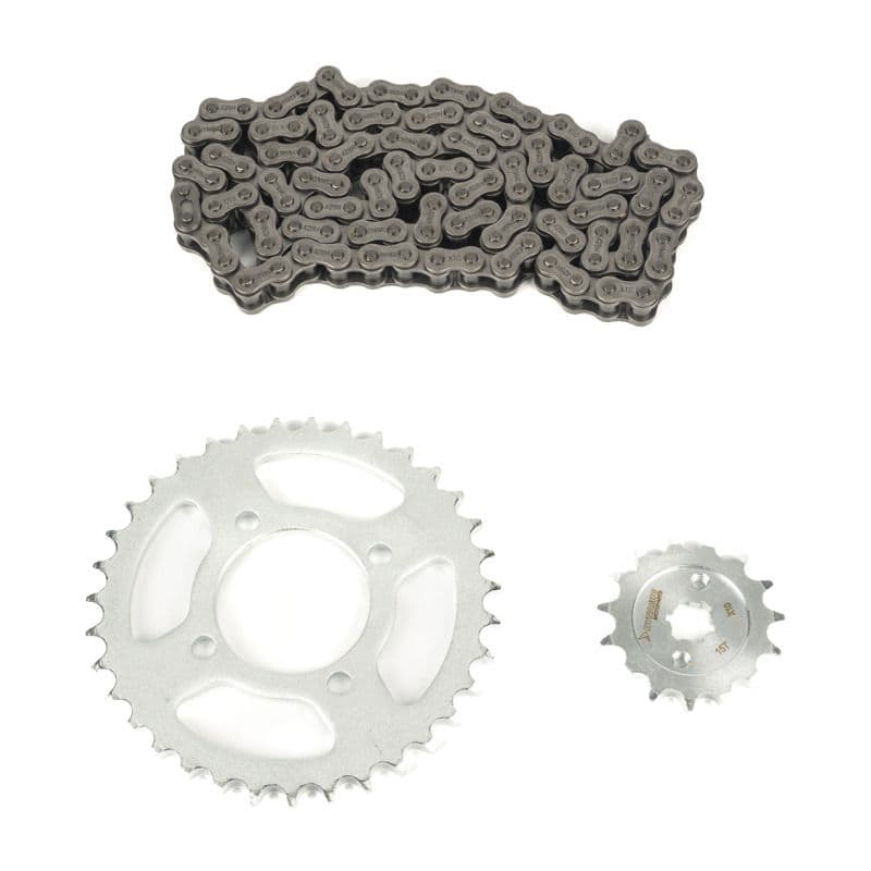 Kit Transmisión Completo Moto 110cc (15/35/110) Dynamic