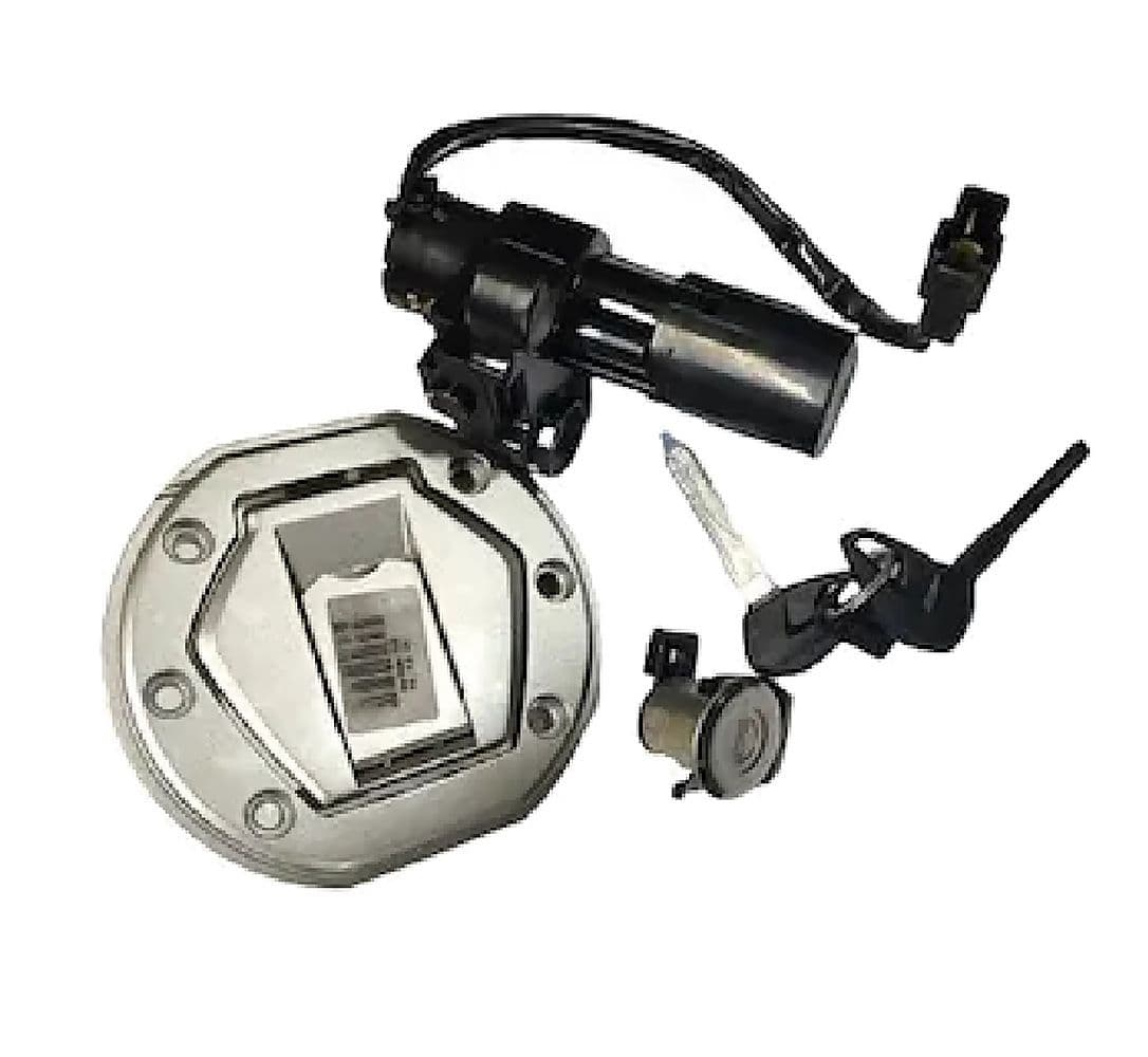 Bajaj Kit Cerradura Contacto + Tapa De Tanque Ns200 Original