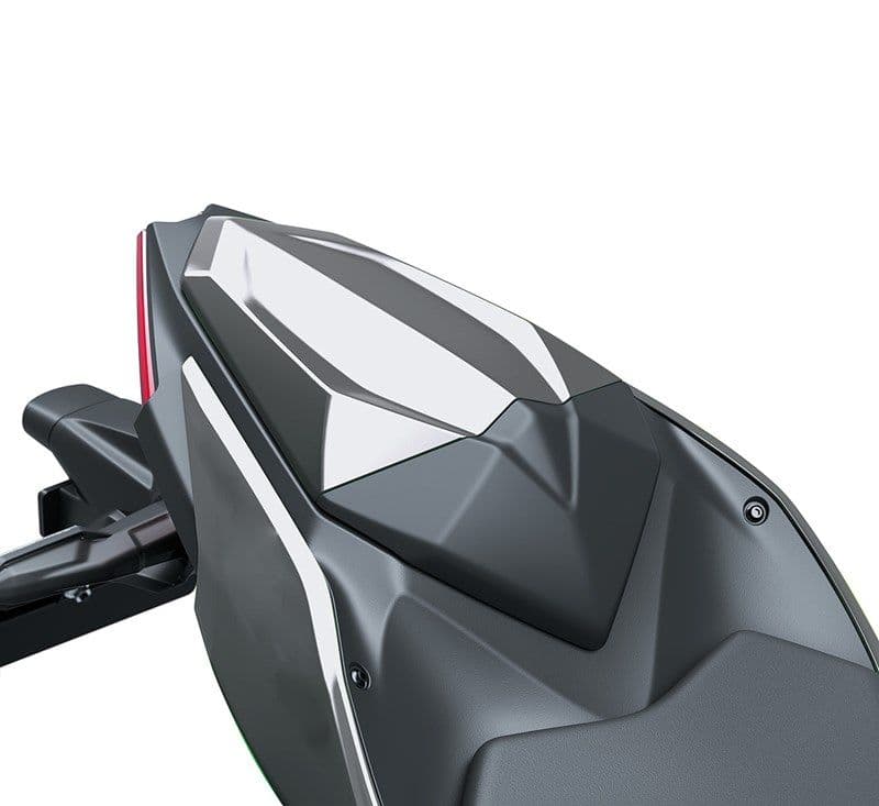 Cubre Asiento Gris Grafito Kawasaki Ninja500/z500 Original