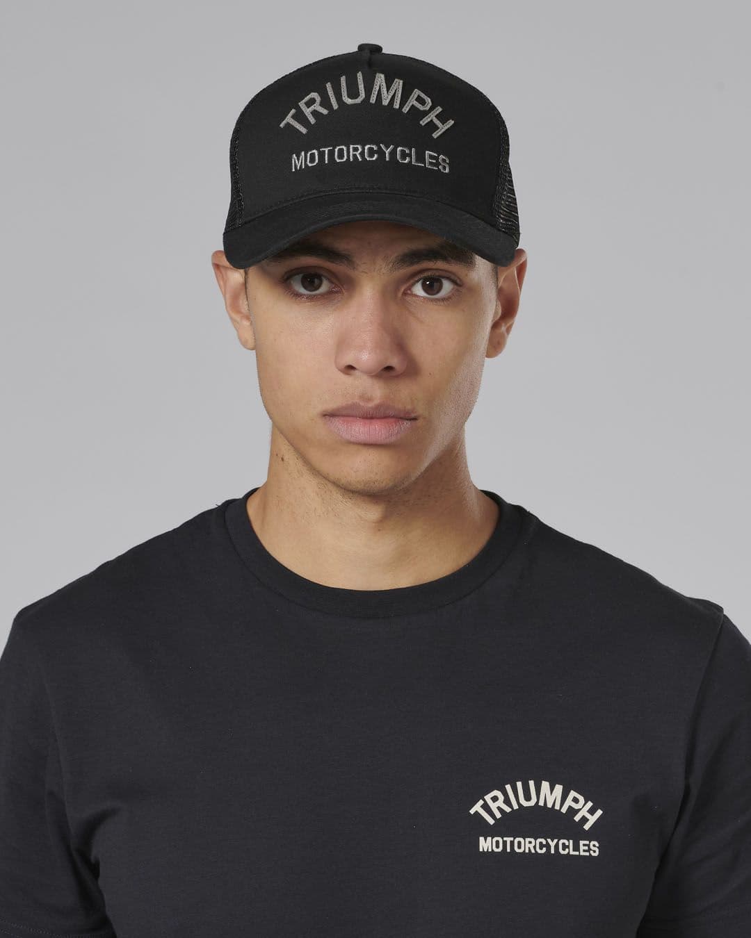 Gorra Coast Negro Gris Triumph Original