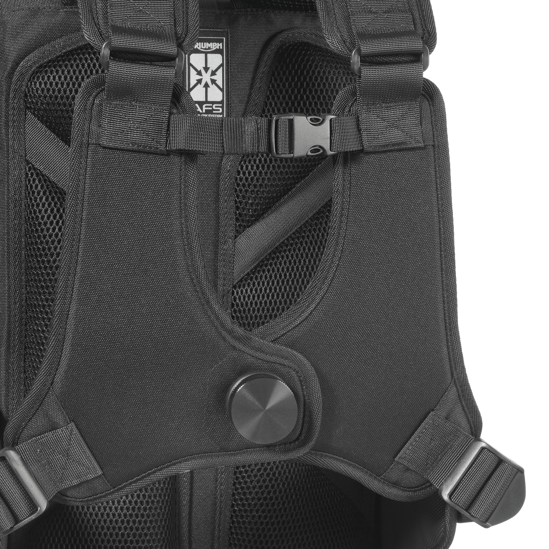 Mochila Expansible Roll Top 25l Negra Triumph Original