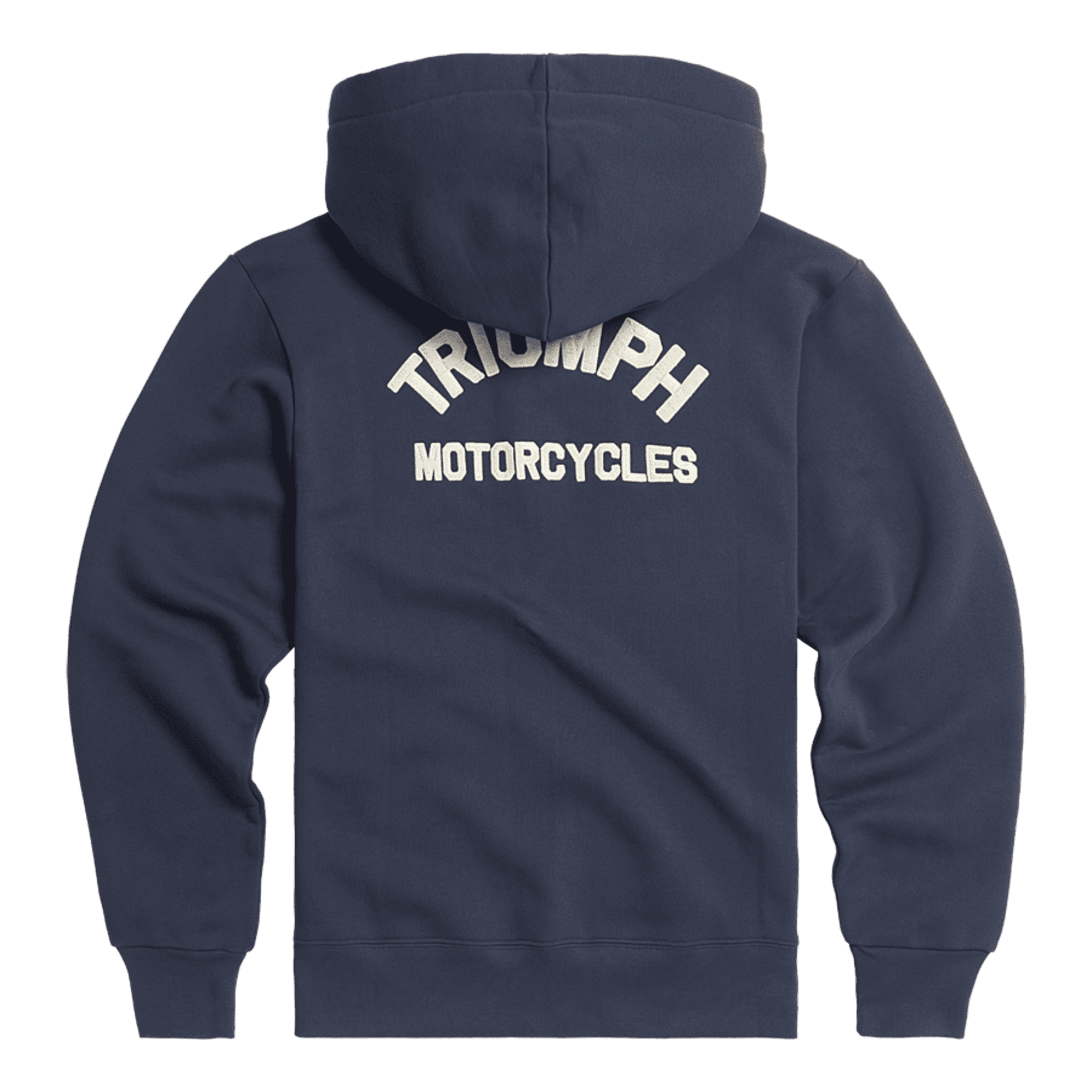 Campera Algodon Con Capucha Hoodie Azul Marino Dolan Triumph