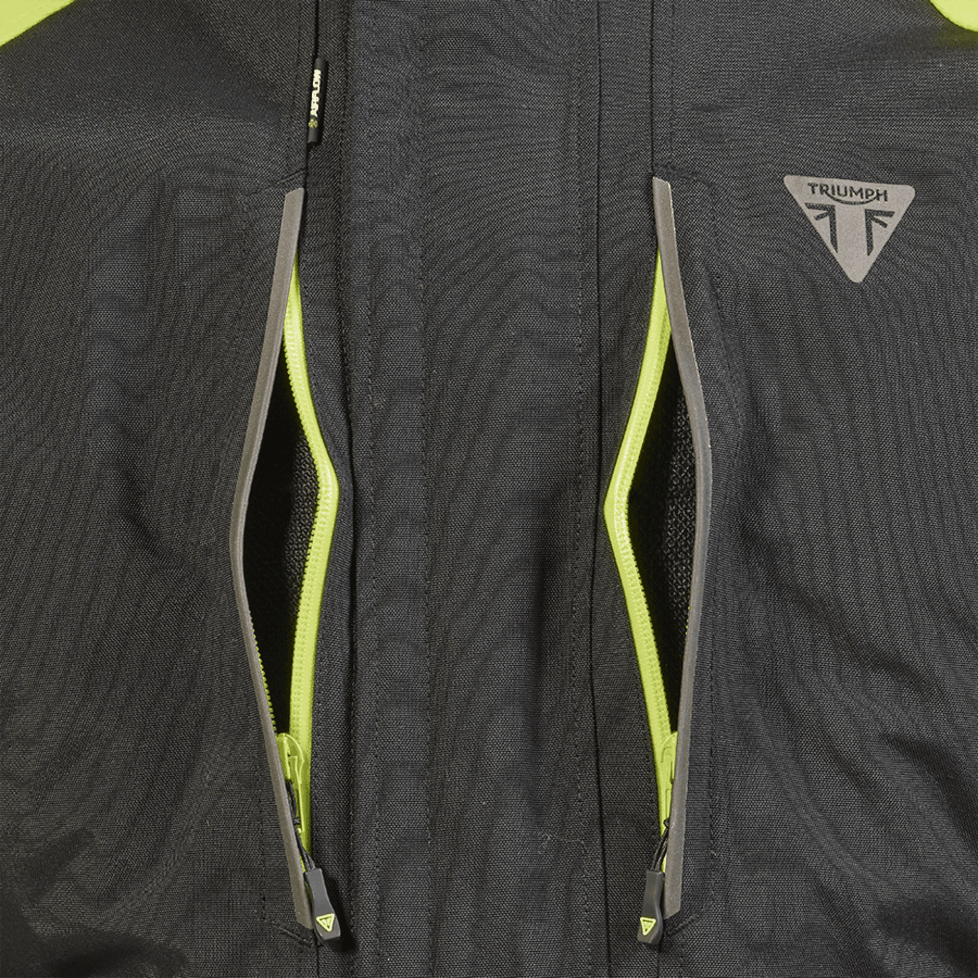 Campera Moto Touring Protecciones Hombre Visibilidad Triumph