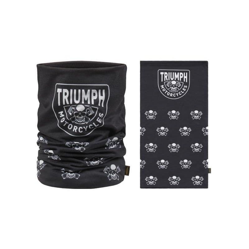 Cuello Térmico Moto Negro Triumph Original