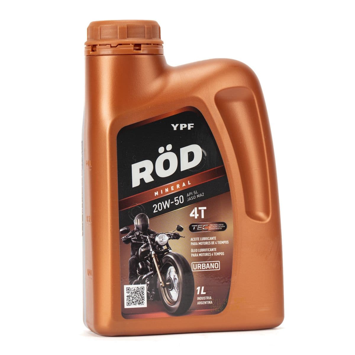 Aceite Para Motor Ypf Mineral 20w-50 Para Moto/cuatriciclo X 20l