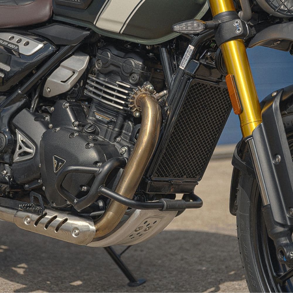 Defensas Bajas Motor Scrambler Speed 400 Triumph Original